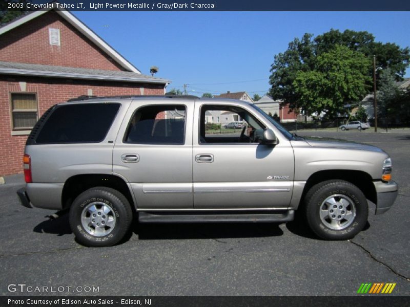 Light Pewter Metallic / Gray/Dark Charcoal 2003 Chevrolet Tahoe LT