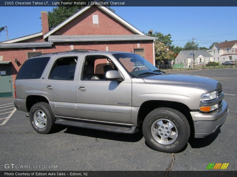 Light Pewter Metallic / Gray/Dark Charcoal 2003 Chevrolet Tahoe LT