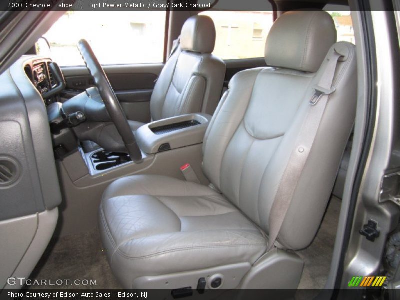 Light Pewter Metallic / Gray/Dark Charcoal 2003 Chevrolet Tahoe LT