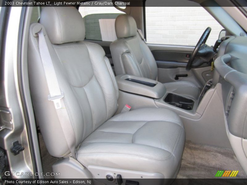 Light Pewter Metallic / Gray/Dark Charcoal 2003 Chevrolet Tahoe LT