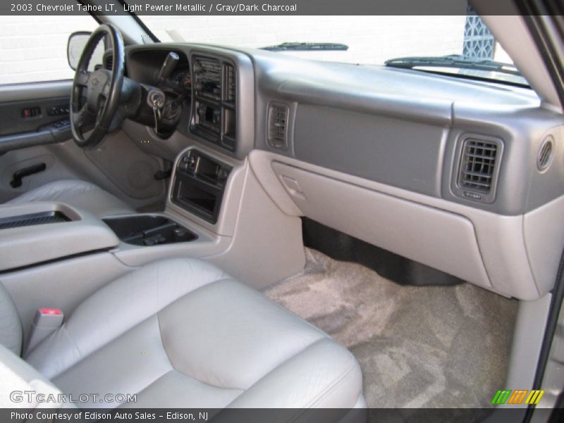 Light Pewter Metallic / Gray/Dark Charcoal 2003 Chevrolet Tahoe LT