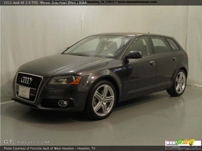 Meteor Gray Pearl Effect / Black 2011 Audi A3 2.0 TFSI