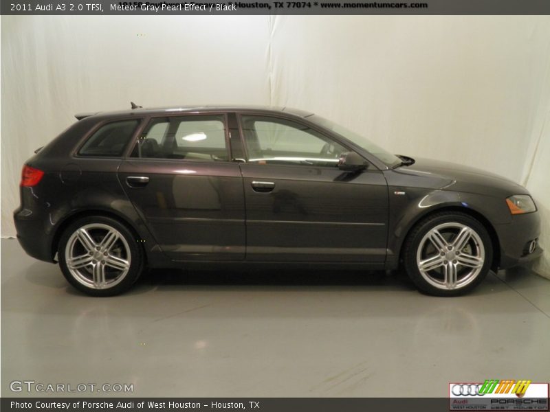 Meteor Gray Pearl Effect / Black 2011 Audi A3 2.0 TFSI