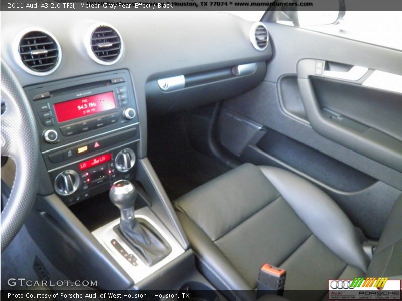 Meteor Gray Pearl Effect / Black 2011 Audi A3 2.0 TFSI