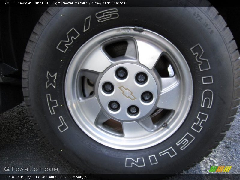 Light Pewter Metallic / Gray/Dark Charcoal 2003 Chevrolet Tahoe LT