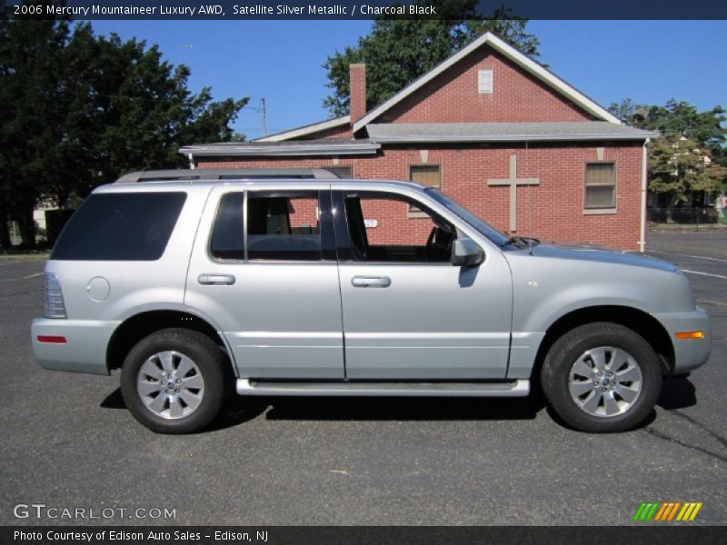 Satellite Silver Metallic / Charcoal Black 2006 Mercury Mountaineer Luxury AWD
