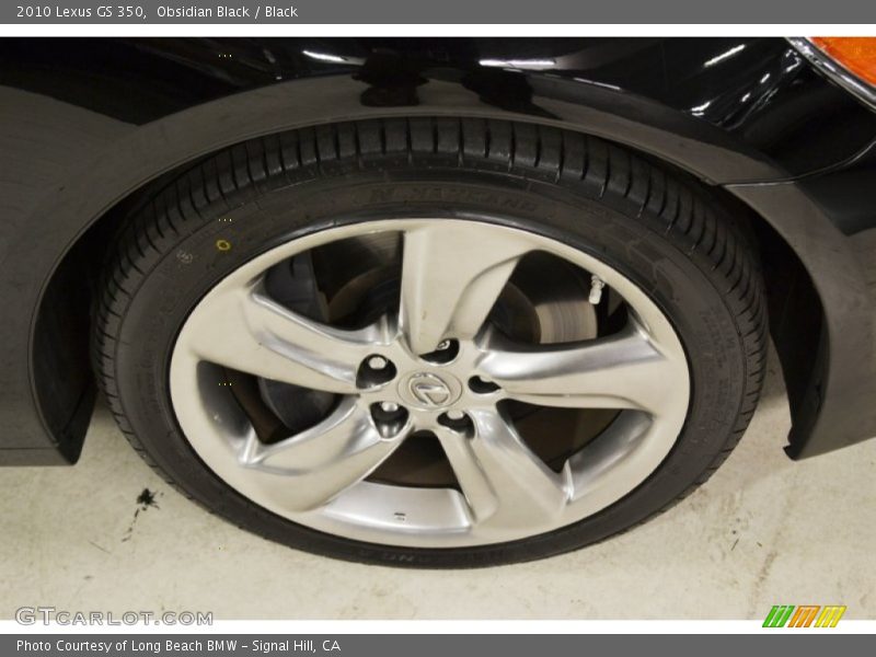 Obsidian Black / Black 2010 Lexus GS 350