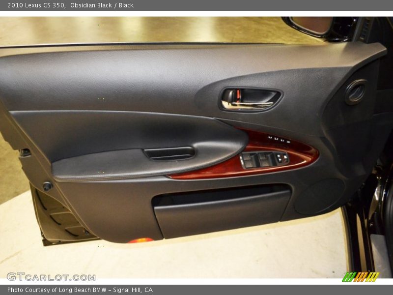 Obsidian Black / Black 2010 Lexus GS 350