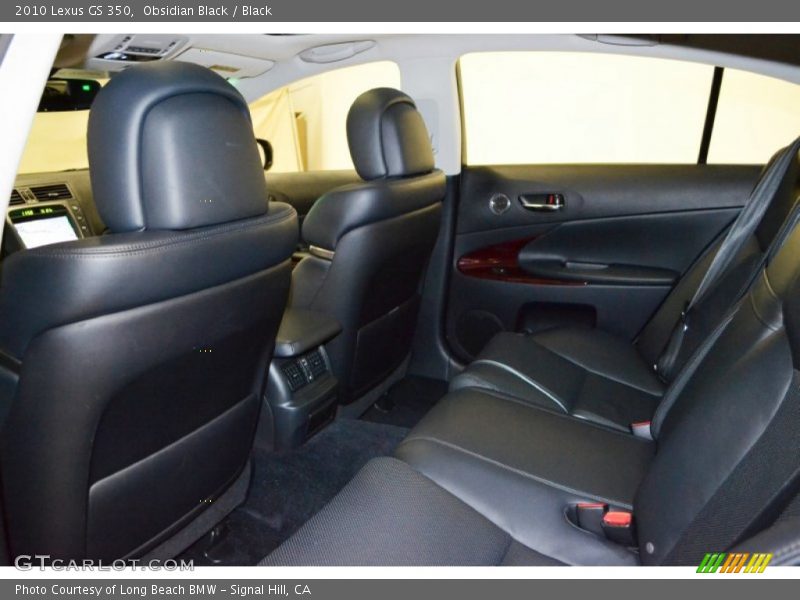 Obsidian Black / Black 2010 Lexus GS 350