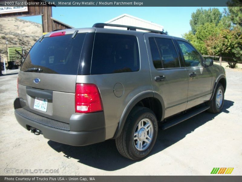 Mineral Grey Metallic / Medium Parchment Beige 2003 Ford Explorer XLS 4x4