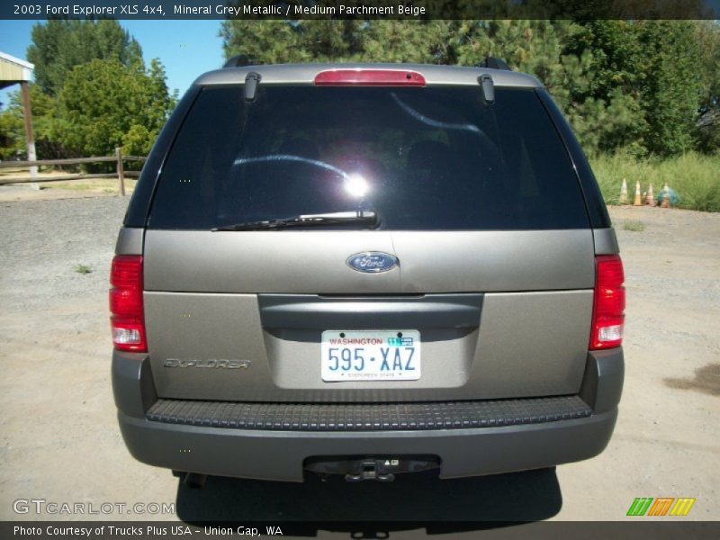 Mineral Grey Metallic / Medium Parchment Beige 2003 Ford Explorer XLS 4x4