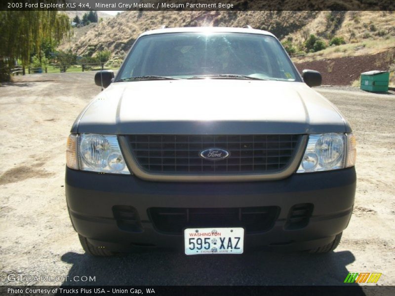 Mineral Grey Metallic / Medium Parchment Beige 2003 Ford Explorer XLS 4x4