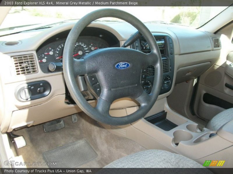 Dashboard of 2003 Explorer XLS 4x4