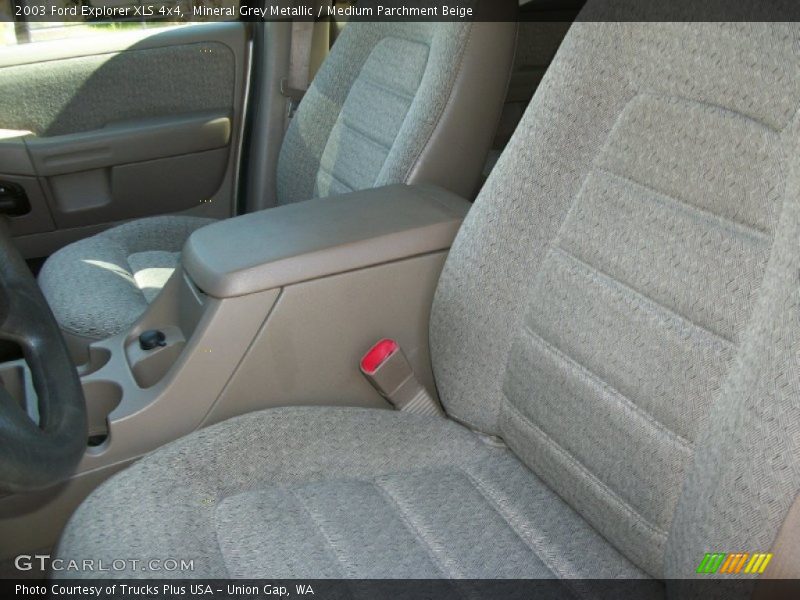 Mineral Grey Metallic / Medium Parchment Beige 2003 Ford Explorer XLS 4x4