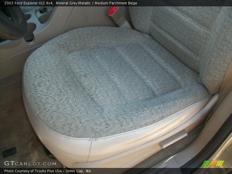 Mineral Grey Metallic / Medium Parchment Beige 2003 Ford Explorer XLS 4x4