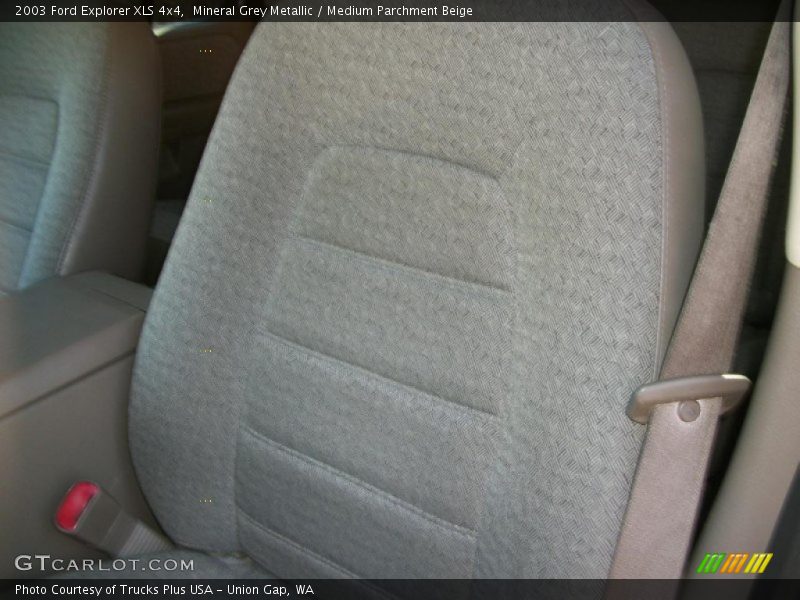 Mineral Grey Metallic / Medium Parchment Beige 2003 Ford Explorer XLS 4x4