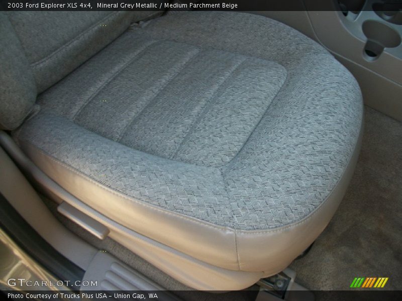 Mineral Grey Metallic / Medium Parchment Beige 2003 Ford Explorer XLS 4x4