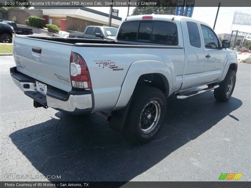 Silver Streak Mica / Graphite 2010 Toyota Tacoma V6 PreRunner TRD Access Cab