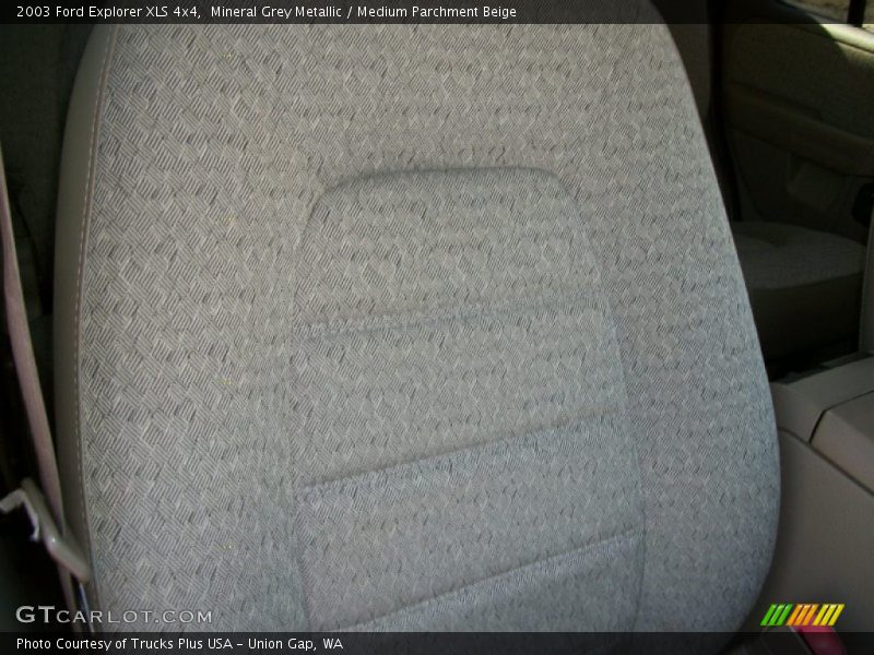 Mineral Grey Metallic / Medium Parchment Beige 2003 Ford Explorer XLS 4x4