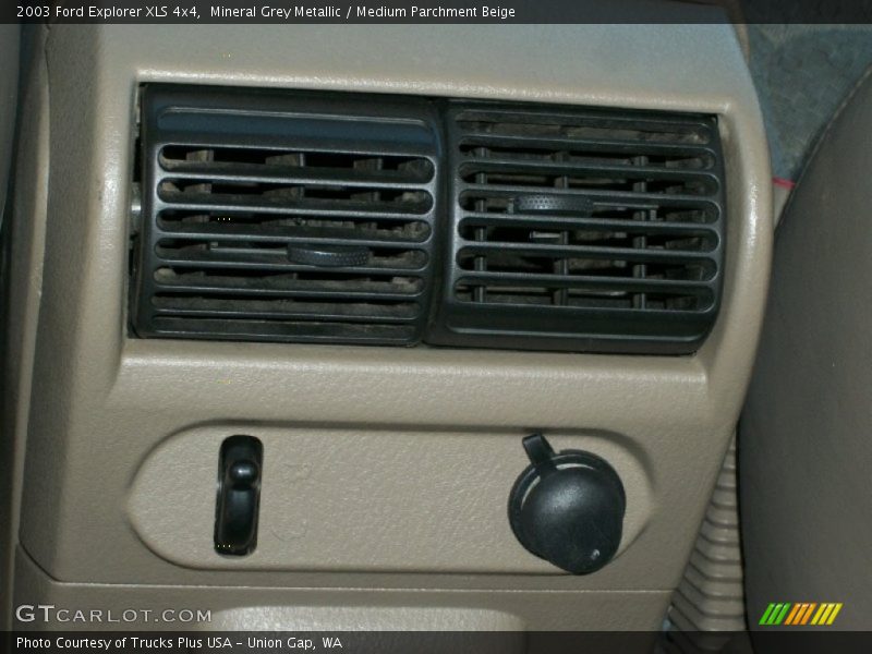 Mineral Grey Metallic / Medium Parchment Beige 2003 Ford Explorer XLS 4x4