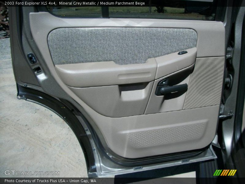 Mineral Grey Metallic / Medium Parchment Beige 2003 Ford Explorer XLS 4x4
