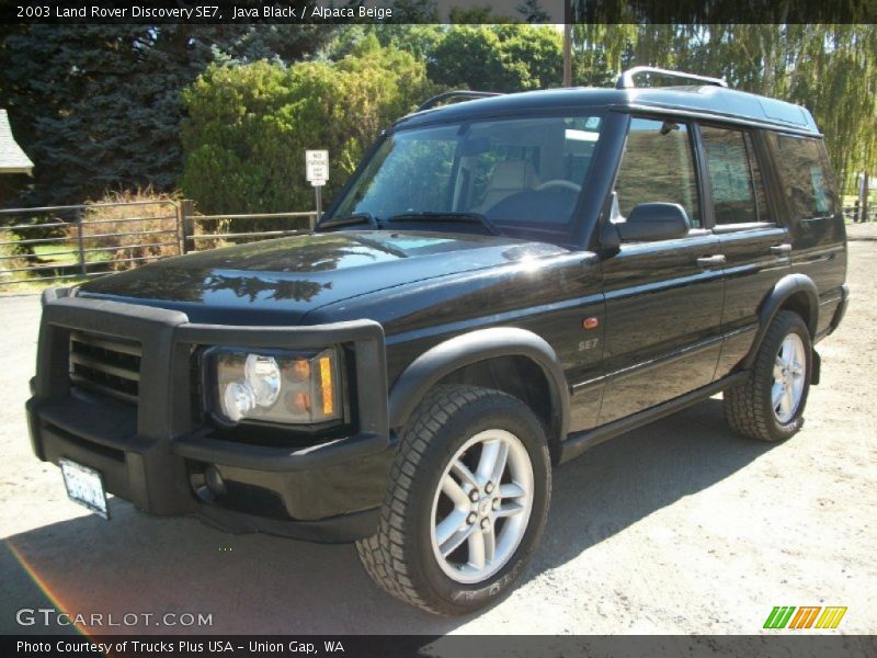Java Black / Alpaca Beige 2003 Land Rover Discovery SE7