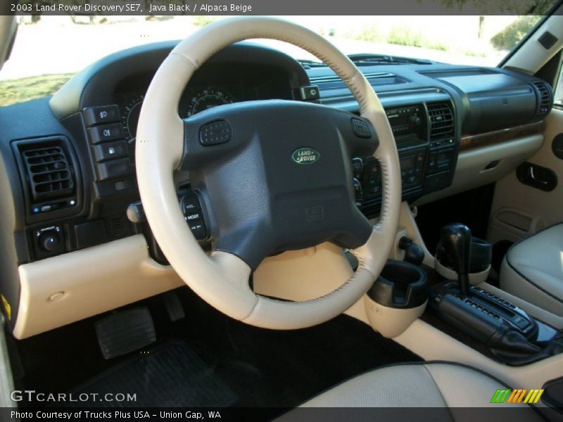 Java Black / Alpaca Beige 2003 Land Rover Discovery SE7