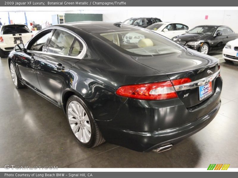 Botanical Green Metallic / Champagne/Truffle 2009 Jaguar XF Luxury