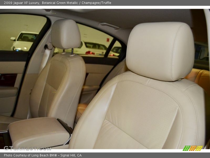Botanical Green Metallic / Champagne/Truffle 2009 Jaguar XF Luxury