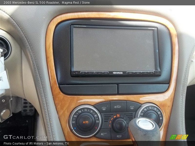 Magma Red / Stone 2003 Mercedes-Benz SL 500 Roadster