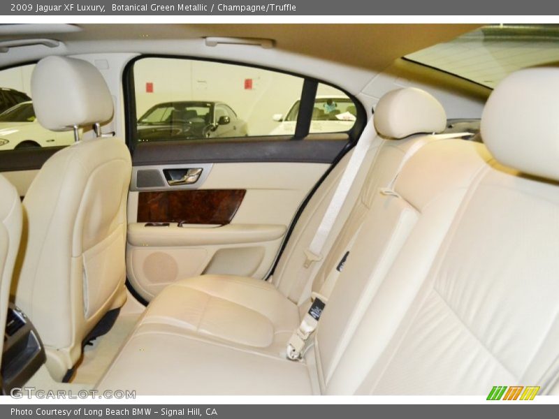 Botanical Green Metallic / Champagne/Truffle 2009 Jaguar XF Luxury