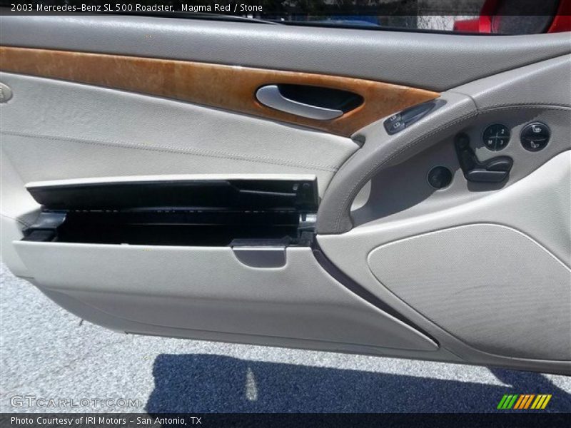 Magma Red / Stone 2003 Mercedes-Benz SL 500 Roadster