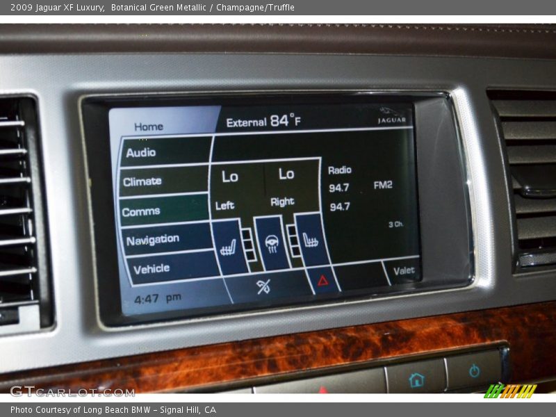 Botanical Green Metallic / Champagne/Truffle 2009 Jaguar XF Luxury