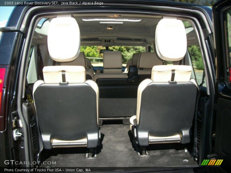 Rear Seat of 2003 Discovery SE7