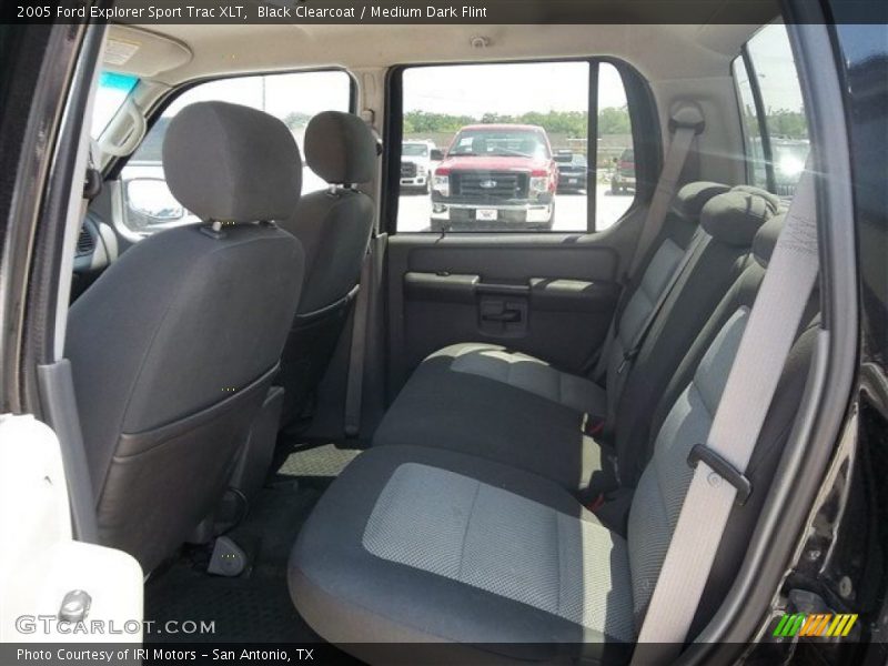 Black Clearcoat / Medium Dark Flint 2005 Ford Explorer Sport Trac XLT