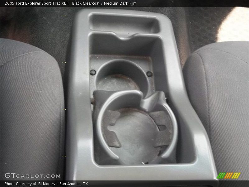 Black Clearcoat / Medium Dark Flint 2005 Ford Explorer Sport Trac XLT