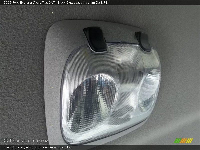 Black Clearcoat / Medium Dark Flint 2005 Ford Explorer Sport Trac XLT