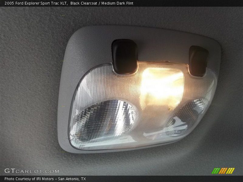 Black Clearcoat / Medium Dark Flint 2005 Ford Explorer Sport Trac XLT