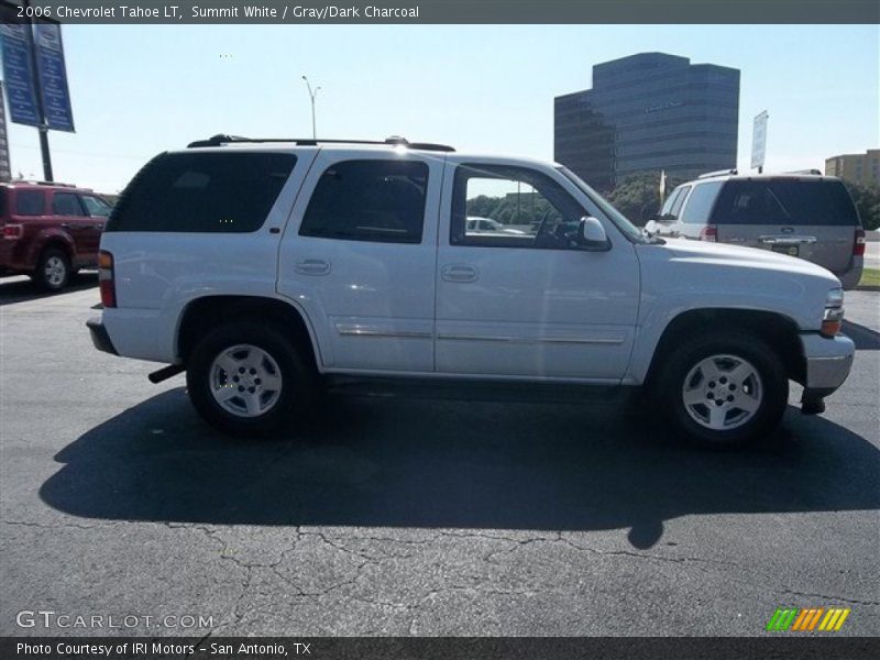Summit White / Gray/Dark Charcoal 2006 Chevrolet Tahoe LT
