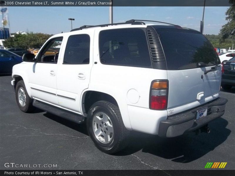 Summit White / Gray/Dark Charcoal 2006 Chevrolet Tahoe LT