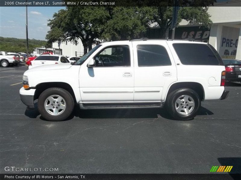 Summit White / Gray/Dark Charcoal 2006 Chevrolet Tahoe LT