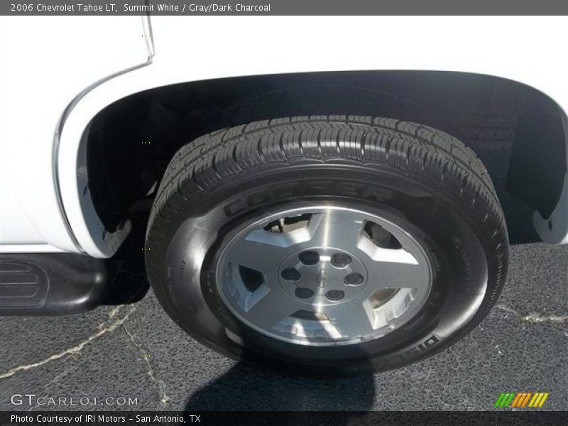 Summit White / Gray/Dark Charcoal 2006 Chevrolet Tahoe LT