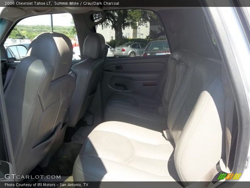 Summit White / Gray/Dark Charcoal 2006 Chevrolet Tahoe LT