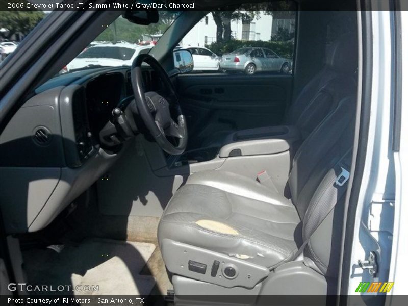 Summit White / Gray/Dark Charcoal 2006 Chevrolet Tahoe LT
