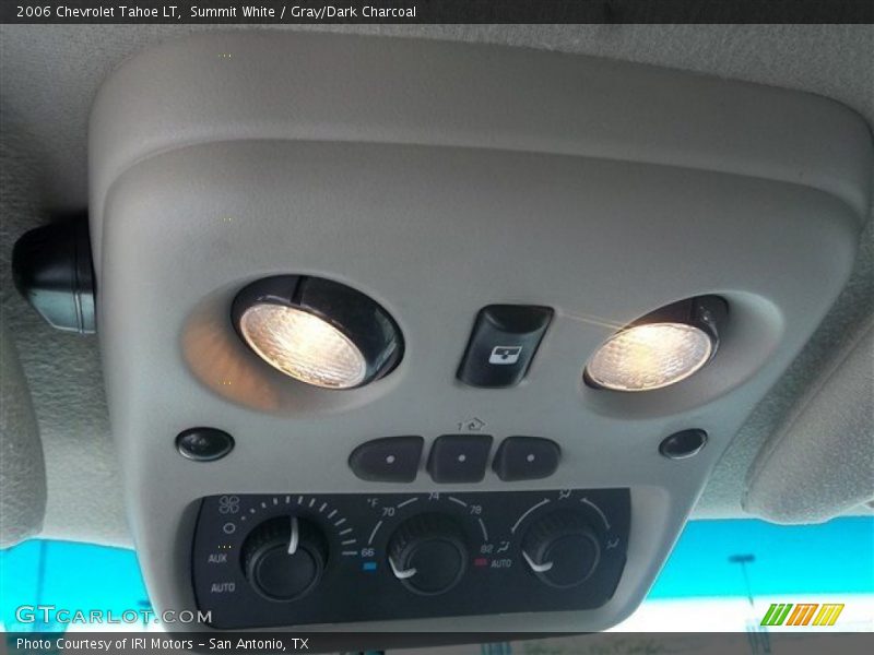 Summit White / Gray/Dark Charcoal 2006 Chevrolet Tahoe LT