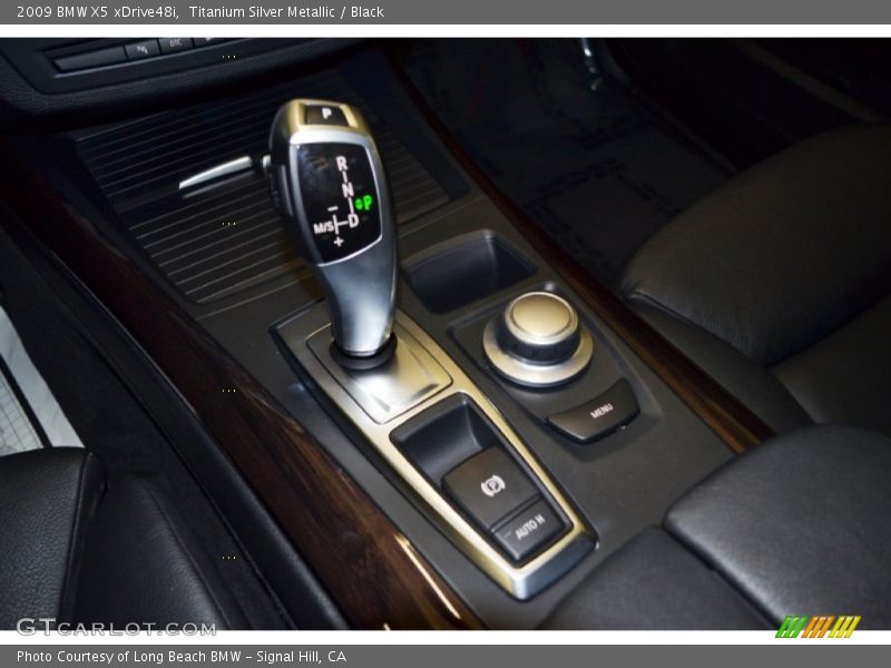 Titanium Silver Metallic / Black 2009 BMW X5 xDrive48i