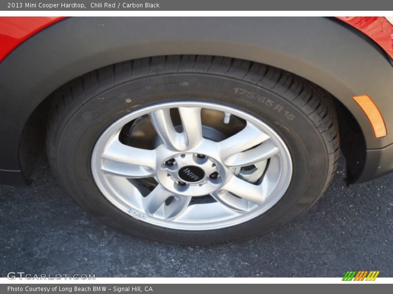 Chili Red / Carbon Black 2013 Mini Cooper Hardtop