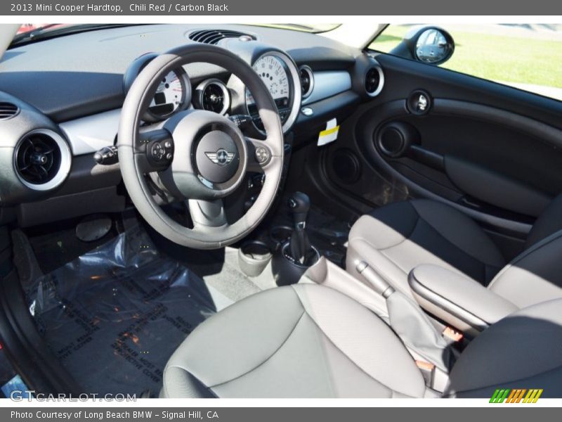 Chili Red / Carbon Black 2013 Mini Cooper Hardtop