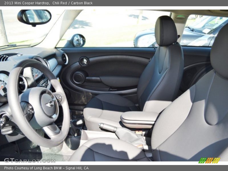 Chili Red / Carbon Black 2013 Mini Cooper Hardtop