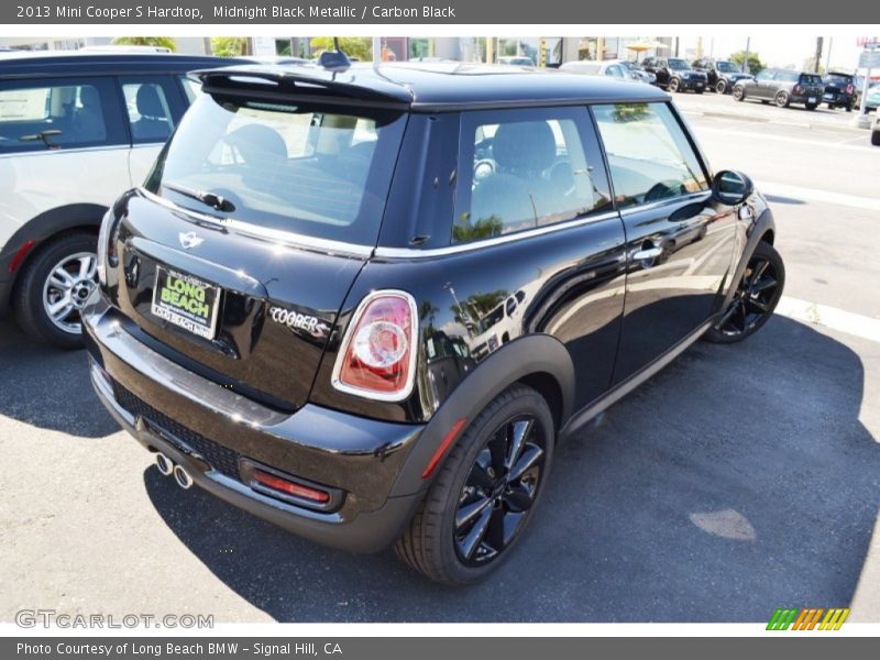 Midnight Black Metallic / Carbon Black 2013 Mini Cooper S Hardtop